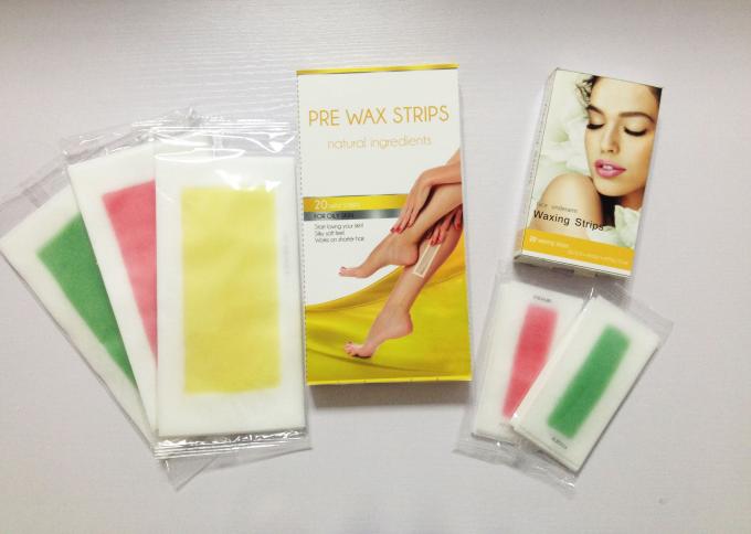 Ready To Use Wax Strips Legs & Body 20 ea (Pack of 2) Hair removal cold wax strips