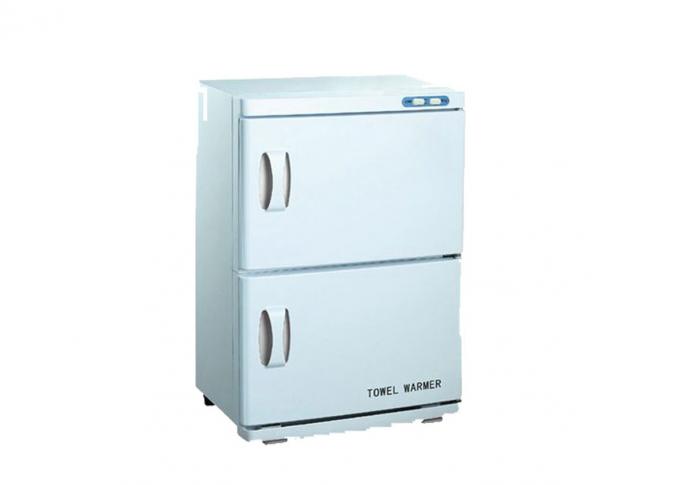 46L Double - Deck Uv Sterilizer Cabinet Towel Warmer , Double Door Tool Sterilizer Machine