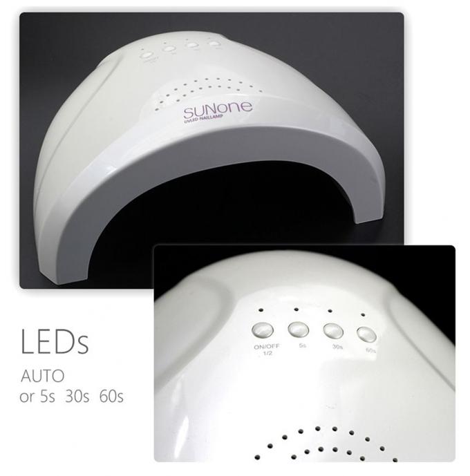 SUNone Adjustable Fast Drying Gel Nail Light , 48W 24W Led Uv Light Nail Dryer
