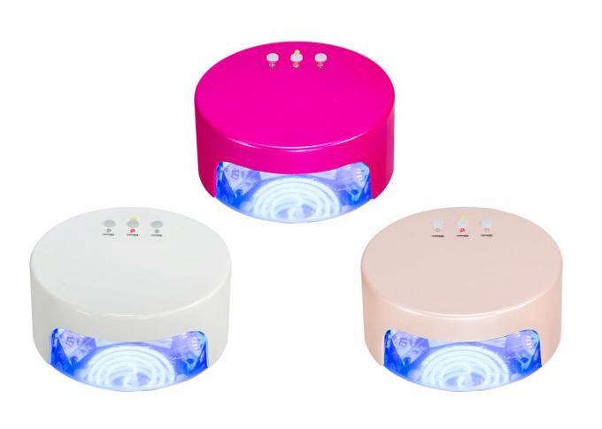 Automatic Sensor CCFL LED Nail Lamp Sunlight 48W Red White Pink 165 * 165 * 75mm