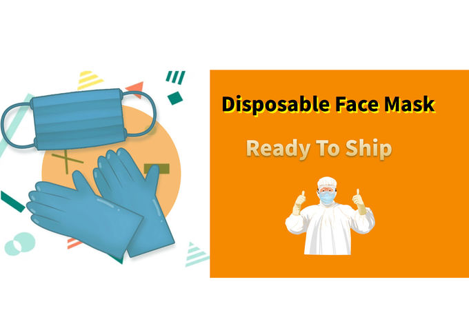 Disposable 3Ply 3 Ply Non Woven Mask Medical Dental Doctor Surgery Surgical Face Masks For Sal