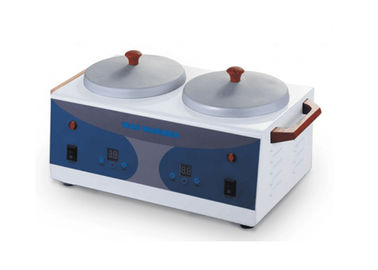 China Digtial display Double pot wax heater high quality depilatory wax heater formelting wax USA supplier