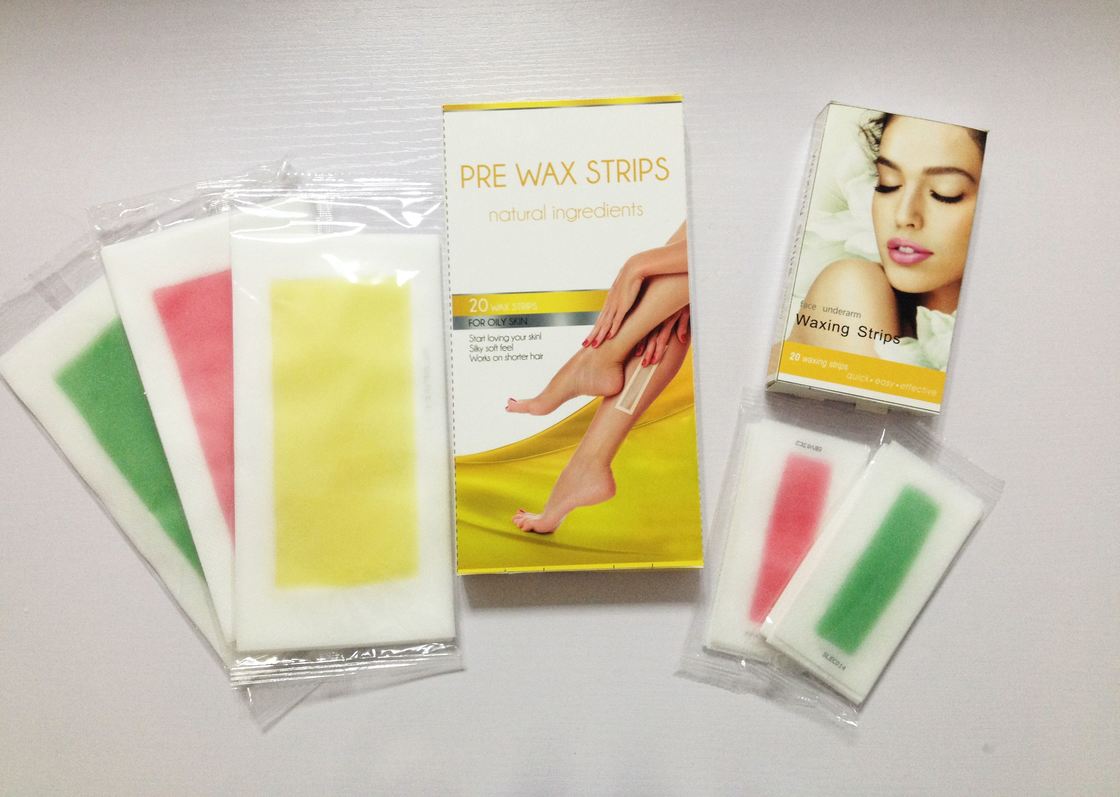 Ready To Use Wax Strips Legs & Body 20 ea (Pack of 2) Hair removal cold