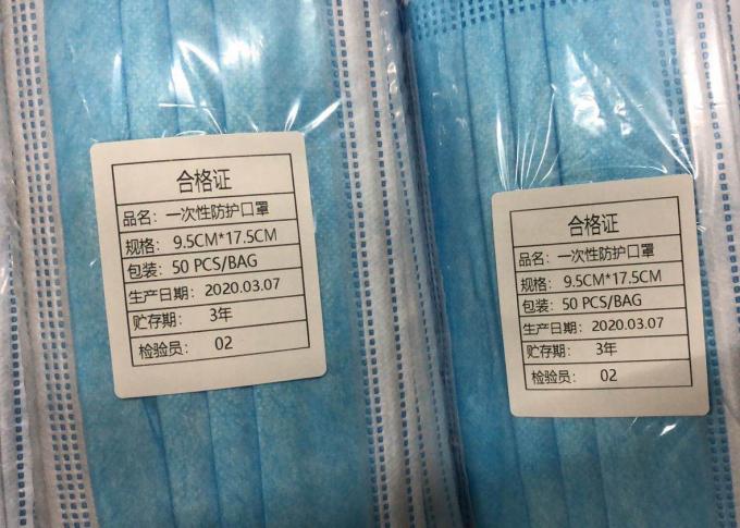Disposable 3Ply 3 Ply Non Woven Mask Medical Dental Doctor Surgery Surgical Face Masks For Sal