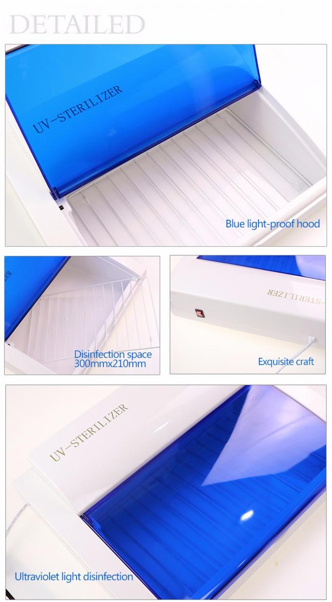 Disinfection Warmer Salon Uv Sterilizer , Ultraviolet Light Tool Sterilizer Machine