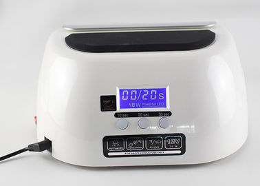 China 365 + 405nm Fast Drying Led Gel Nail Lamp , Automatic Hand Sensor Nail Polish Dryer Machine supplier