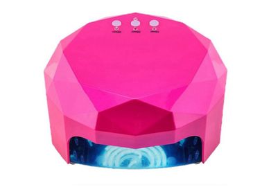 China Diamond Shaped UV Gel CCFL LED Nail Lamp Long Life Professional 48w For Home supplier