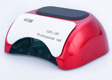 China 18W 36W 48W CCFL LED Nail Lamp Eye Protection Rechargeable With Smart Touch supplier