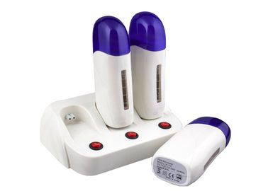 China Double Beauty Salon Wax Warmer , Portable Skin Care 100ml * 3pcs Depilatory Wax Heater supplier