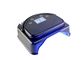 Electric Black 64W Gel Light Nail Dryer Rechargeable Metal Style Led Uv Nail Lamp supplier