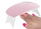 Wireless Charger SUN Mini  Gel Light Nail Dryer Portable With Environment Protection supplier