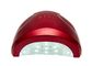 SUNONE  48W Gel Nail Polish Light , Rechargeable Uv Led Nail Lamp Black Red supplier
