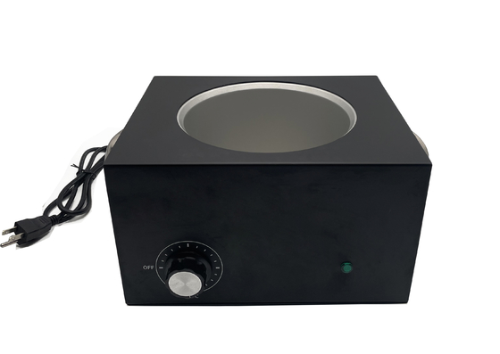 Black wax warmer 5LB wax hater 5 pounds Large wax warmer 2.5L  big metal wax heater 2500ml capacity XL wax warmer supplier